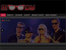 Tablet Screenshot of moodyrocks.com